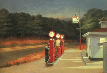 Edward Hopper : Gas